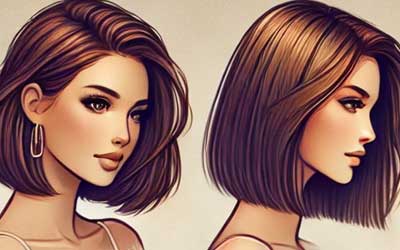 Idealne fryzury dla okrągłej twarzy